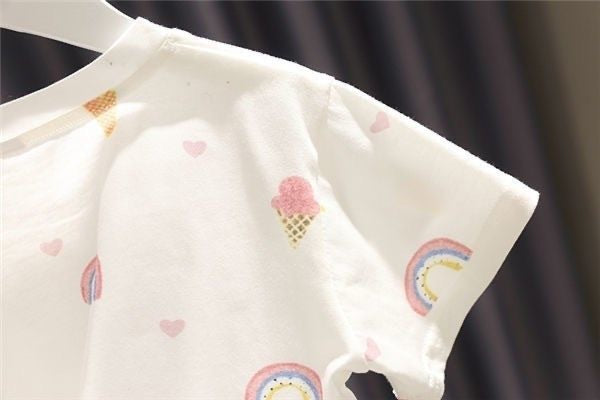 Thin Children's Summer Clothing Baby Summer Clothing Top