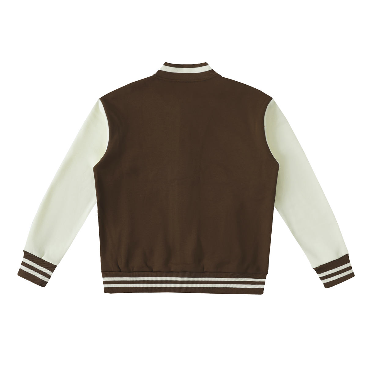 Waran Two-Tone Fleeced Varsity Jacket