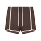 Women's High Rise Color Block Yoga Shorts