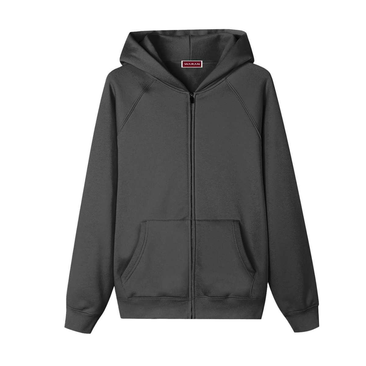 Waran Essential Zip-up Fleece Hoodie