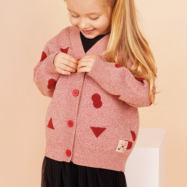 Children's Knit Cardigan Sweater Baby Cotton Coat Top - Stuffs & Savers