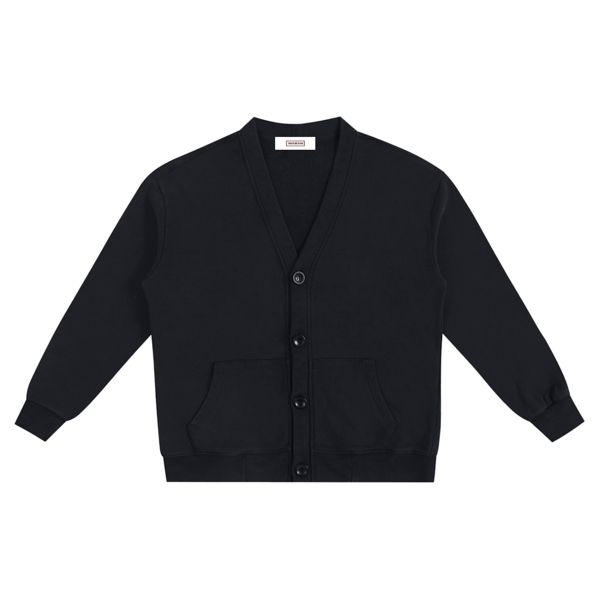 Waran Snow Washed Sweat Cardigan