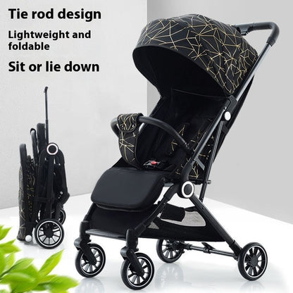 Pull Rod Type Ultra-light Stroller Four Minus