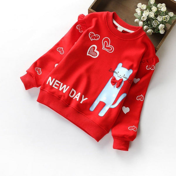 Children's Double Layer Fleece Sweater
