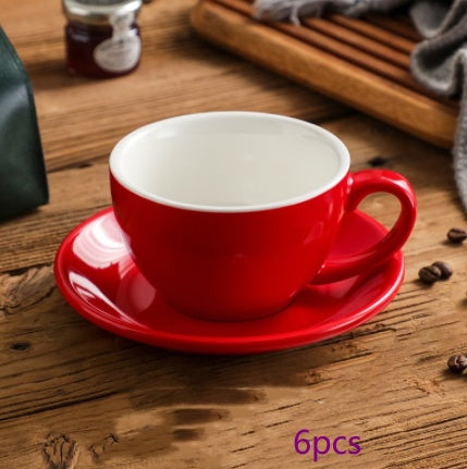 Scandinavian Style Cappuccino Coffee Cup Set