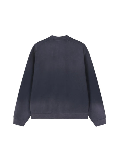 Sun Fade Heavyweight Baseball Jacket