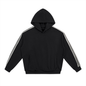 Waran Side Stripe Drop-Shoulder Hoodie