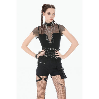 Short utilitaire Dark in Love Punk Metal