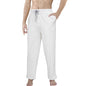 Casual Pants Cotton Solid Color Pyjamas
