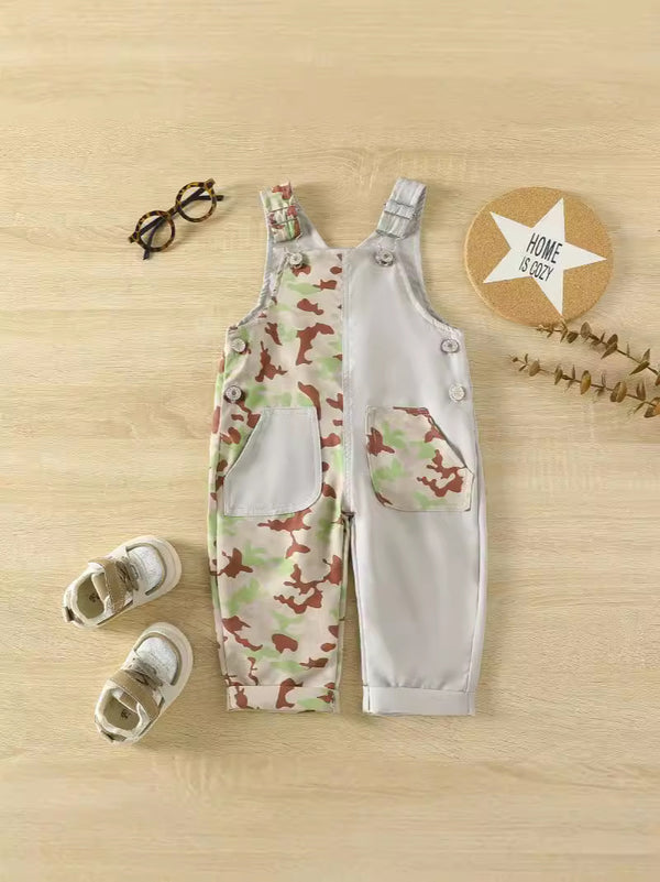 Baby Suspender Romper