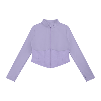 Women's Slim Fit Full-Zip Yoga Jacket