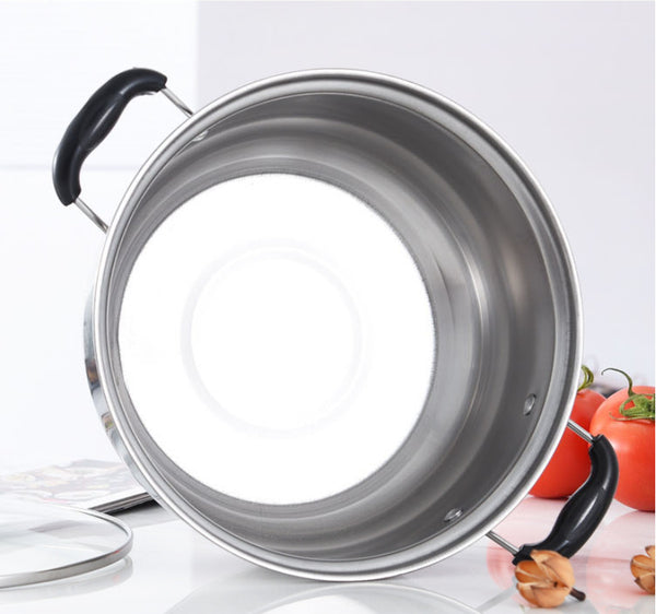 Stainless Steel Thickened Dual-sided Stockpot