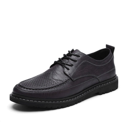 Men's Breathable Leather Shoes