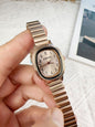 Oval Disk Women's Retro Digital Simple Watch