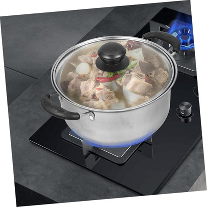Stainless Steel Saucepan Induction 5Pcs
