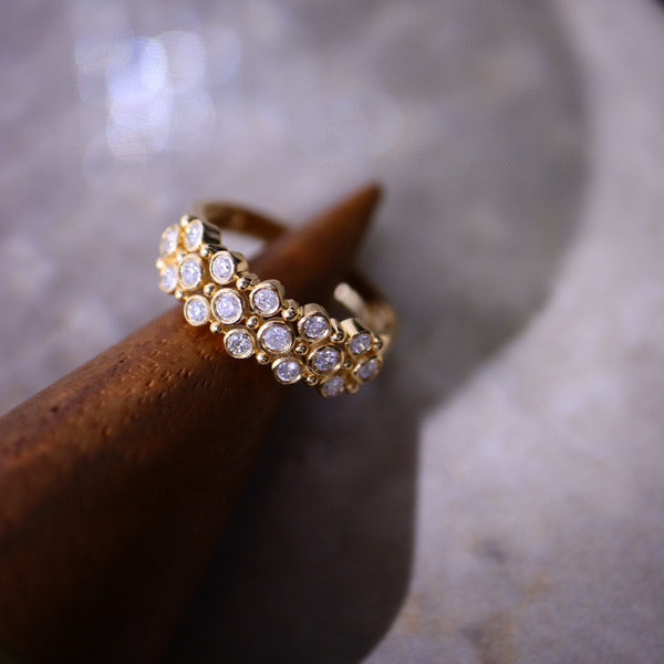 Bubble Rhinestone Ring Size Beads - Stuffs & Savers