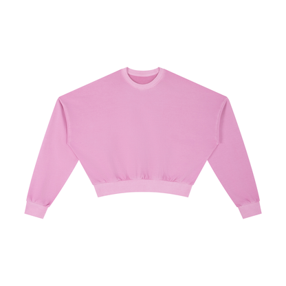 Waran Vintage Washed Cropped Sweatshirt