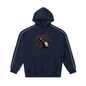 Contrast Piping Raglan Hoodie | Spiderweb