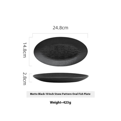 Ceramic Oval Dish plate