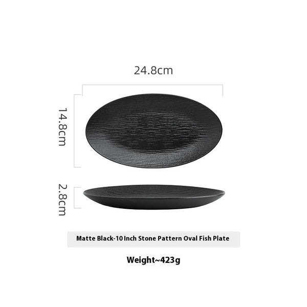 Ceramic Oval Dish plate