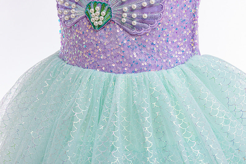 Mermaid Princess Girls' Dresses