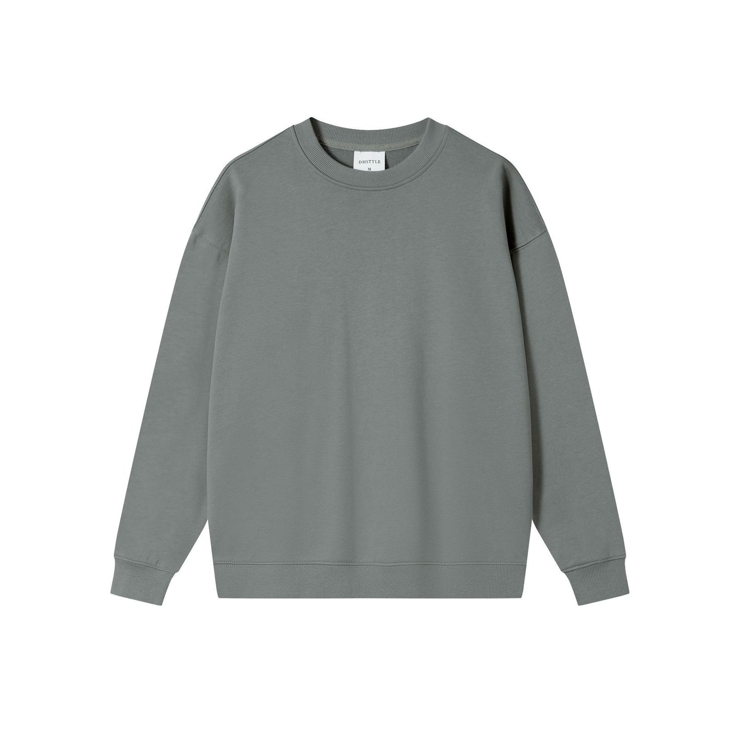 Drop Shoulder Round Neck Sweaters