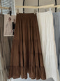 Womens High-Waisted Slimming A-Line Midi Skirt
