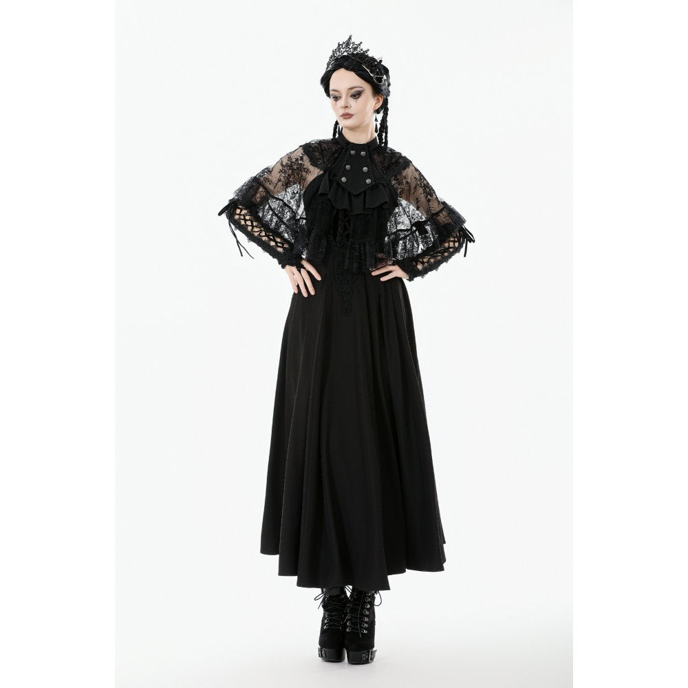 Capelet dentelle à volants Bellatrix Dark in Love