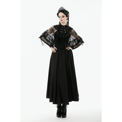 Capelet dentelle à volants Bellatrix Dark in Love