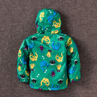 Windproof Children's Hooded Jacket