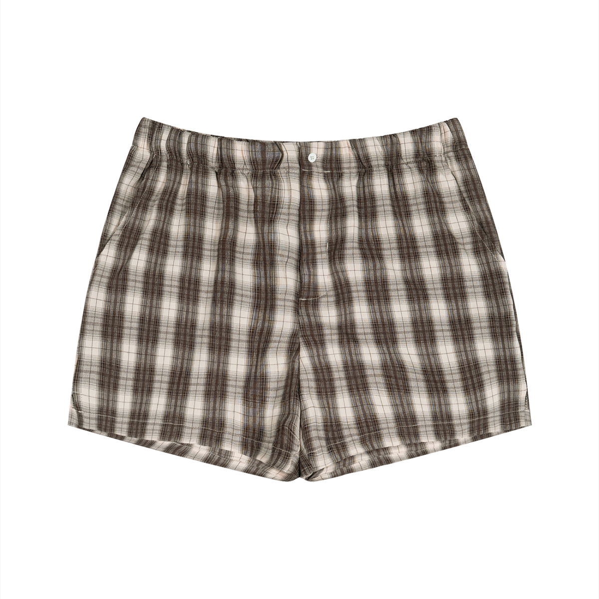 Waran Unisex Plaid Shorts