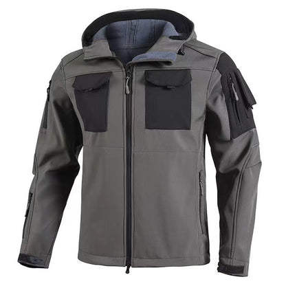 Fleece-lined Wind Waterproof Jacket