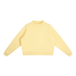 Waran Fleece Mock-Neck Crew Sweatshirt