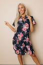 Nia Ruffled Tie Mini Dress