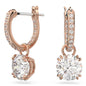 Earrings Swarovski 5639975 Rose gold