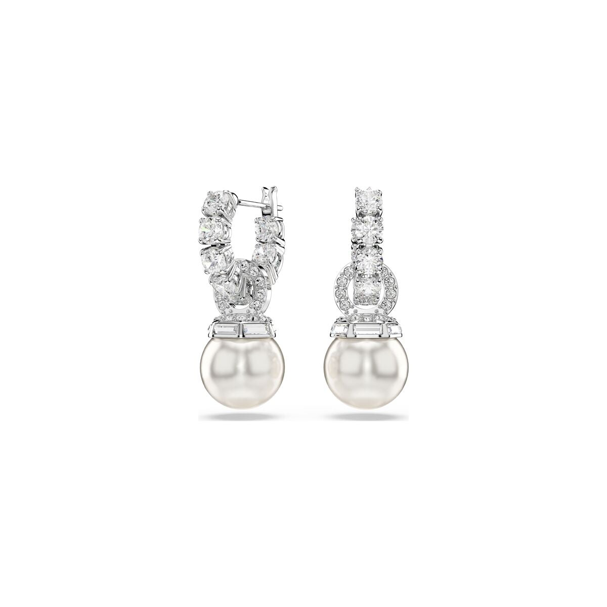 Ladies' Earrings Swarovski 5691716 Silver