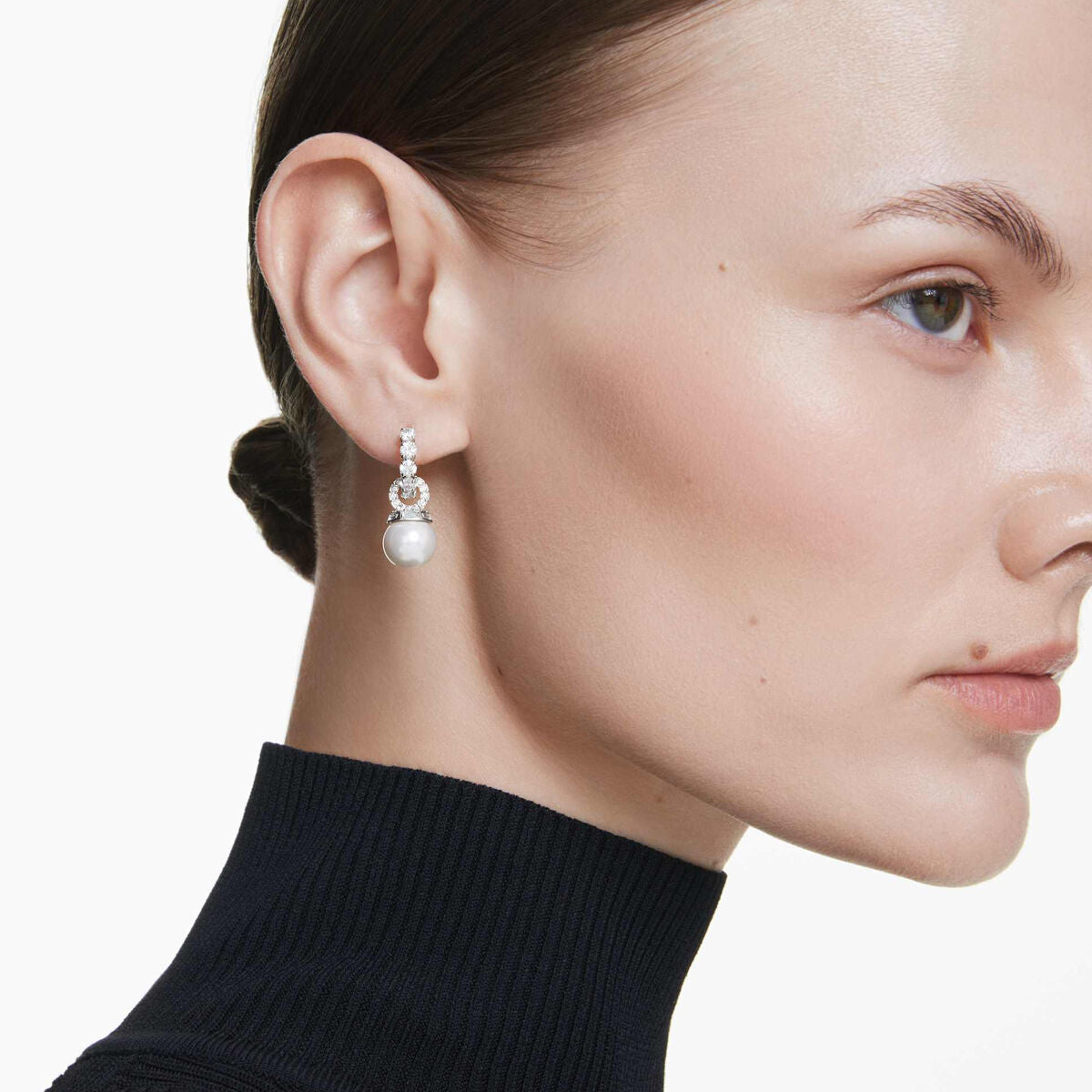 Ladies' Earrings Swarovski 5691716 Silver