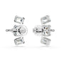 Ladies' Earrings Swarovski 5701274 Silver