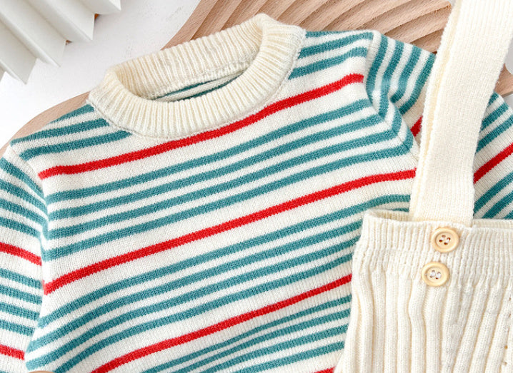 Children’s Striped Knitted Top