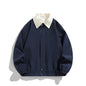 Polo Collar Jacket Top