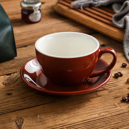 Nordic Minimalist Ceramic Coffee Cup Set – 300ml