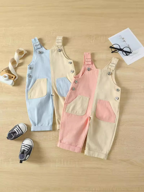 Baby Suspender Romper