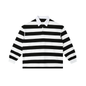 Waran Color Block Stripe Polo Shirt