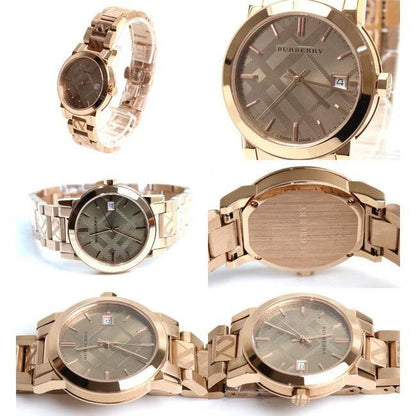 Burberry BU9146 Femme 34 mm Or rose