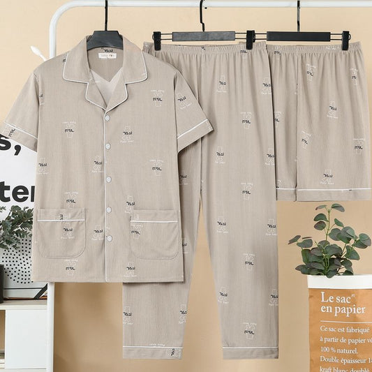 Men's Short-Sleeve & Shorts Set