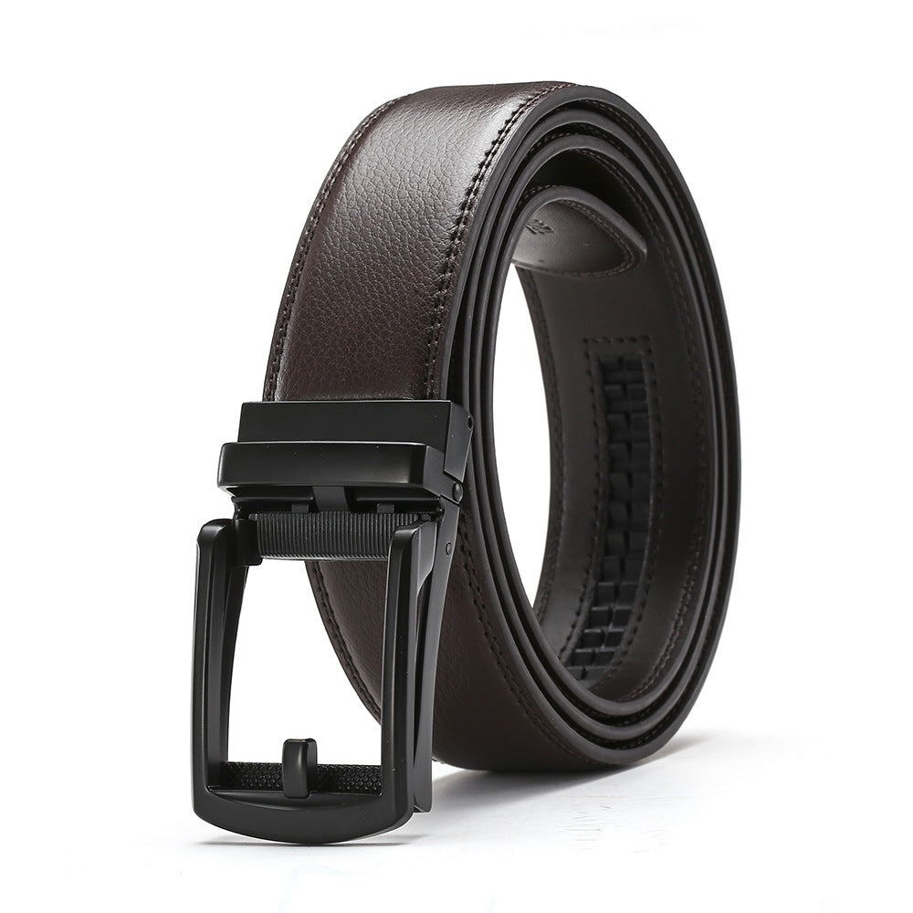 Genuine leather cowhide belt