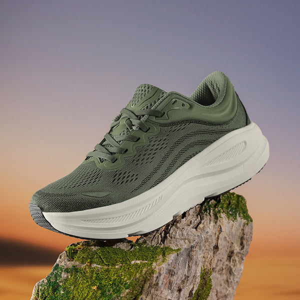 Running Shoes with Anti-Slip Shock Absorption