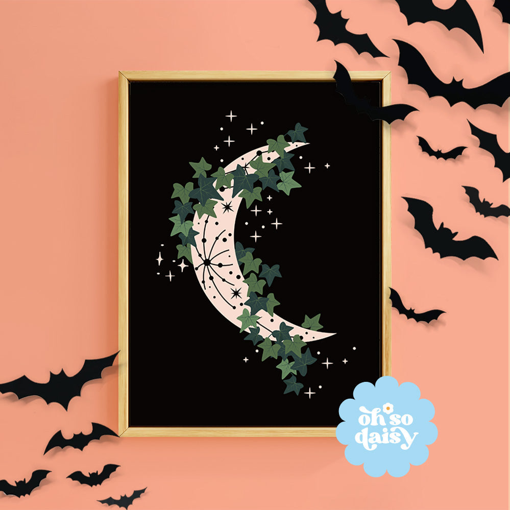 UNDER THE MOON & IVY PRINT