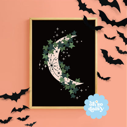 UNDER THE MOON & IVY PRINT