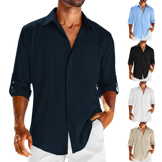 Casual  Long Sleeve Shirts